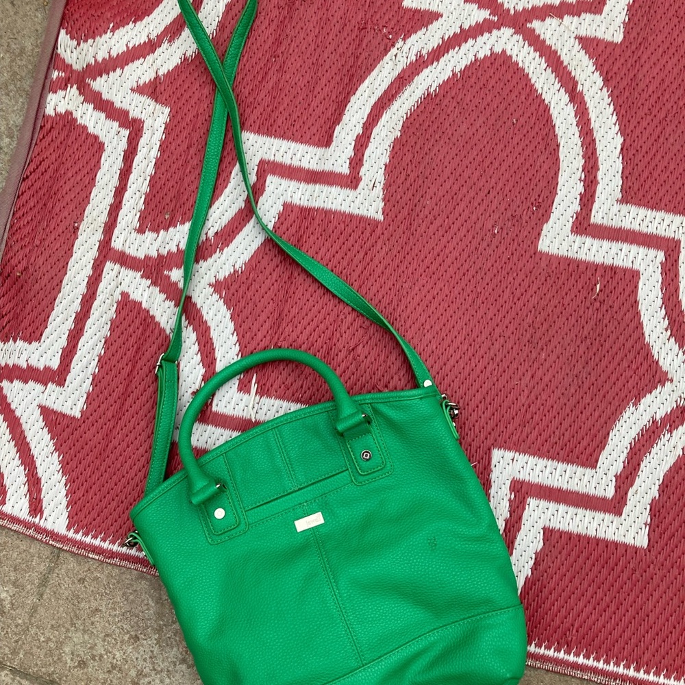 Jewel Toned Green Purse/Crossbody Bag - Picture 7 of 11